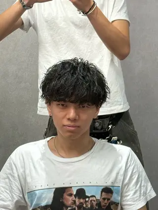 パーマ メンズ パーマ職人🔥池袋 こうたろうのヘアスタイル