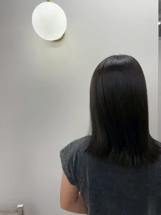 ミディアム カラー 癒しの半個室サロン 🌿ROW町田のヘアスタイル