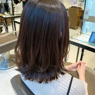 ミディアム SALOWIN 銀座一丁目店所属・髪質改善/縮毛矯正 🎀小林 唯 🎀のヘアスタイル