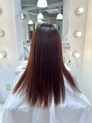 ロング カラー 新庄 雪乃のヘアスタイル