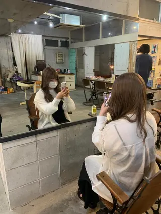 ロング カラー ヘアアレンジ メンズ キッズ ravens代表 🍀【ヒロム】🍀のヘアスタイル