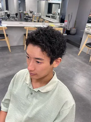 パーマ メンズ fifth リュウセイのヘアスタイル