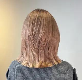 ミディアム カラー 美容室CALM所属・モデル様募集中 AKIのヘアスタイル