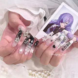 ネイル 🎀 Mayu 🎀痛ネイルのネイルデザイン