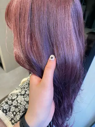 ミディアム カラー ヘアアレンジ アンククロス渋谷【ANKH CROSS】所属・韓国ヘア┊︎レイヤー ┊︎haruka🌙のヘアスタイル