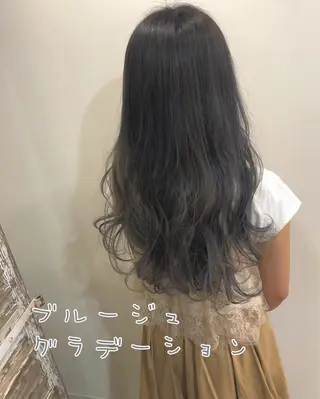 ロング カラー 似合わせ専門美容師 なかじまのヘアスタイル