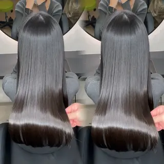 ロング カラー ヘアアレンジ 🫧新宿 髪質改善 /サスケ🫧のヘアスタイル