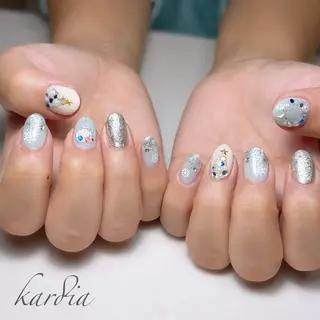 ネイル καρδιά -ｶﾙﾃﾞｨｱ-のネイルデザイン