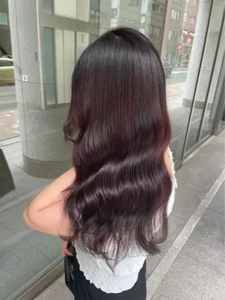 セミロング カラー 【縮毛矯正特化】 kyokaのヘアスタイル
