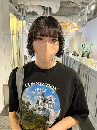 ショート パーマ ショート/パーマ/ カラー/FUKOのヘアスタイル