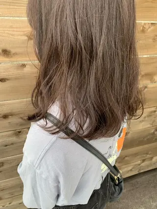 セミロング chihale 富樫莉香のヘアスタイル