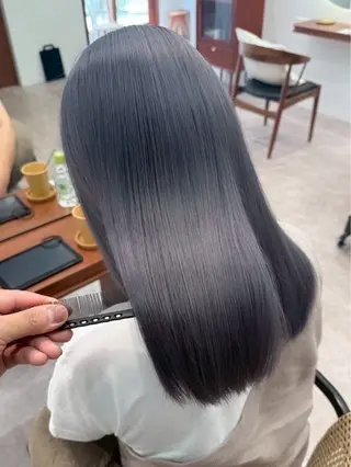 ロング カラー 🎨立川ブリーチ/ moc🍀shuriのヘアスタイル