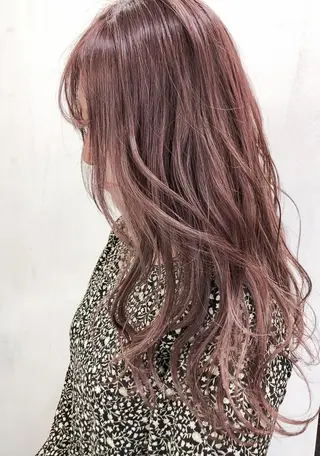 ロング カラー 髪質改善&韓国風特化 型サロン ミシェリーのヘアスタイル