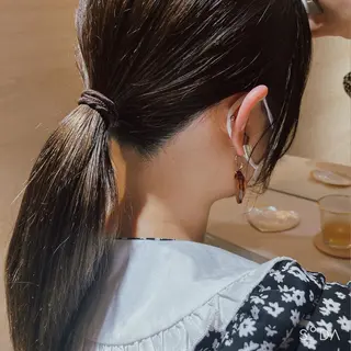 セミロング ヘアアレンジ Beauty Salon PIMIL所属・PIMIL佐々木 亜里沙のマツエク・マツパデザイン