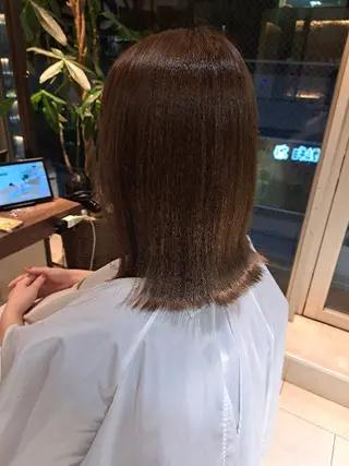 ミディアム カラー カットモデル募集❣️ 池袋💇Annaのヘアスタイル