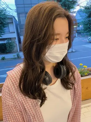 セミロング COMILE 🌼 SUZUKAのヘアスタイル