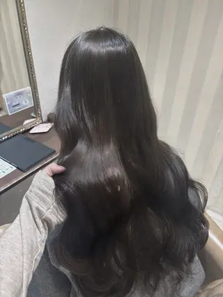 ロング カラー ふうか 心斎橋美容室のヘアスタイル