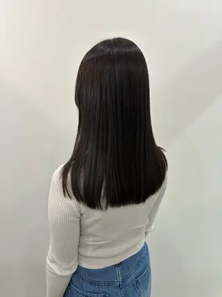 セミロング カラー ヘアセット/艶カラー 💐nao.のヘアスタイル