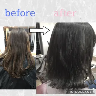 ミディアム カラー ✅ｼｪｱｻﾛﾝJAM 相田友和のヘアスタイル