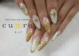 セミロング ネイル ネイルサロン Cureのネイルデザイン