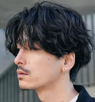 パーマ メンズ 仙台フェザーパーマ/ fifth/遠藤楓雅のヘアスタイル