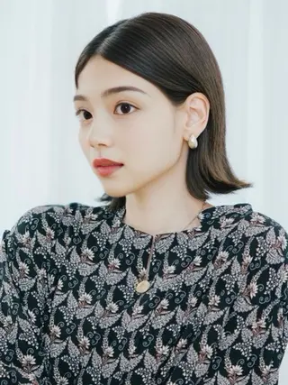 ミディアム 志賀 大倫のヘアスタイル