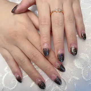 ミディアム 💜MIYA nail川崎店のネイルデザイン
