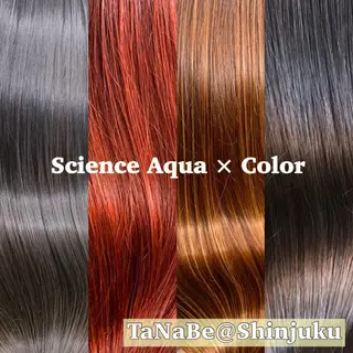 ミディアム カラー 🫧代表/新宿駅近/ 限定価格🫧田辺貴裕のヘアスタイル