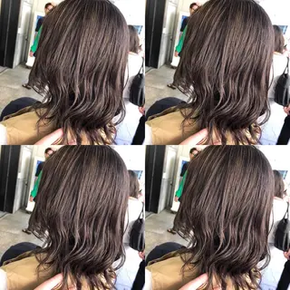 ミディアム カラー JILBLAN京都 ショート/ハイライトのヘアスタイル