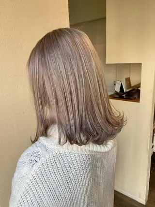 カラー フェイスヘアークリエイション所属・大形 誉のヘアスタイル