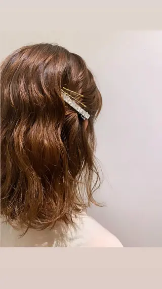 ミディアム カラー 高橋友里亜 /フリーランスのヘアスタイル