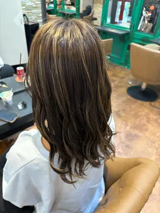 セミロング BENIHA  ︎︎のヘアスタイル