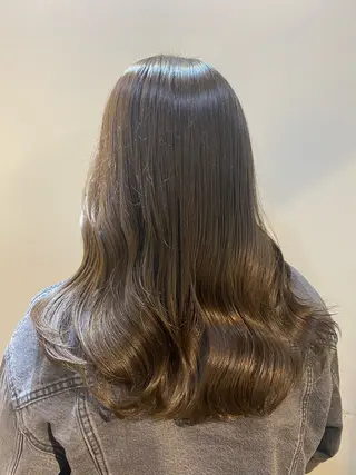 セミロング カラー stream1st所属・ツヤカラー 🕊️sayakaのヘアスタイル