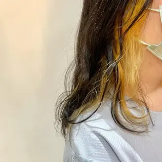 セミロング カラー 鈴木 美穂のヘアスタイル