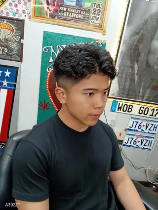 パーマ メンズ マーリィズ 小澤のヘアスタイル