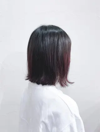 ミディアム かんばら りょーいのヘアスタイル