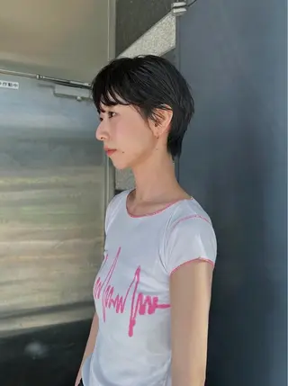 ショート SISU所属・藤原 怜央のヘアスタイル
