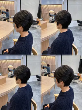 ショート Ella所属・nana【艶髪】/ レイヤー/縮毛矯正のヘアスタイル