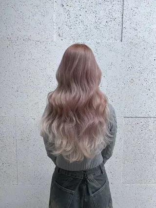 ロング 🎀韓国スリムタッキ 羽エクステ🎀kiiのヘアスタイル