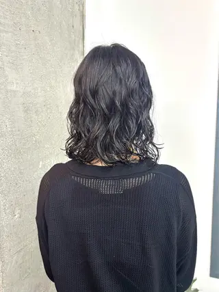 ミディアム パーマ Apero【アペロ】所属・パーマ/暖色/ボブ イワタテ🇰🇷のヘアスタイル