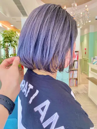 ショート カラー Re:ta Hair 飯田淳平のヘアスタイル