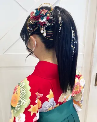 ロング ハウス山下あやか 成人式カットカラーのその他イメージ