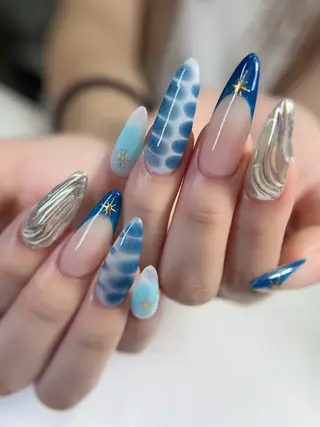 セミロング Bibi beauty spa Osaka所属・Chann Channのネイルデザイン