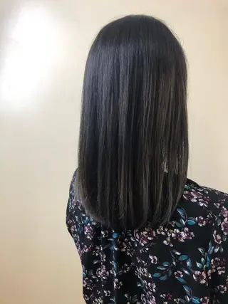 セミロング カラー 長瀬 燎哉のヘアスタイル