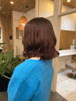 ミディアム カラー 門崎未依/レイヤー/ メンズカット🪿🌼のヘアスタイル