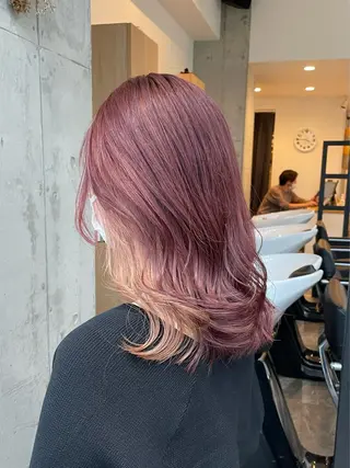 セミロング ✨透明感カラー 恵比寿HAYATO✨のヘアスタイル