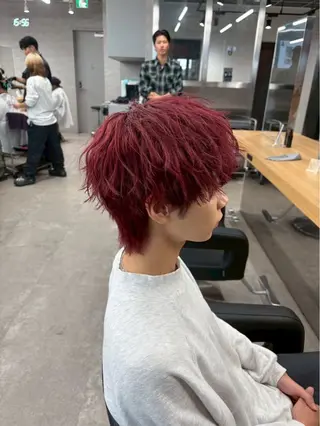 ショート カラー メンズ トレンド🔥メンズ 特化⚡️網野裕希のヘアスタイル