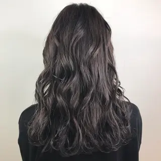 セミロング カラー Lien 深井店のヘアスタイル