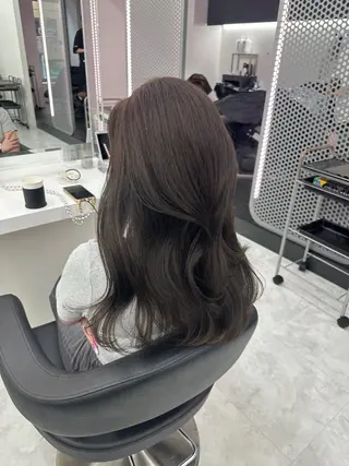 ロング カラー パーマ ヘアアレンジ メンズ キッズ ♥️韓国ヘア レイヤー♥️ゆりのヘアスタイル