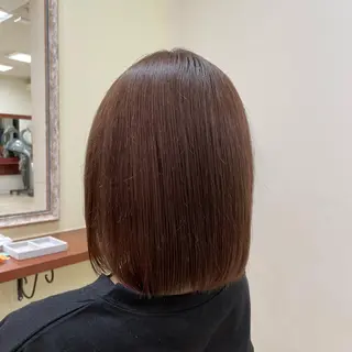 ミディアム 芝山 柚衣のヘアスタイル